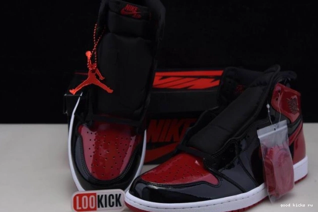 Bred OG High 555088-063 Air Jordan Patent 1 0725